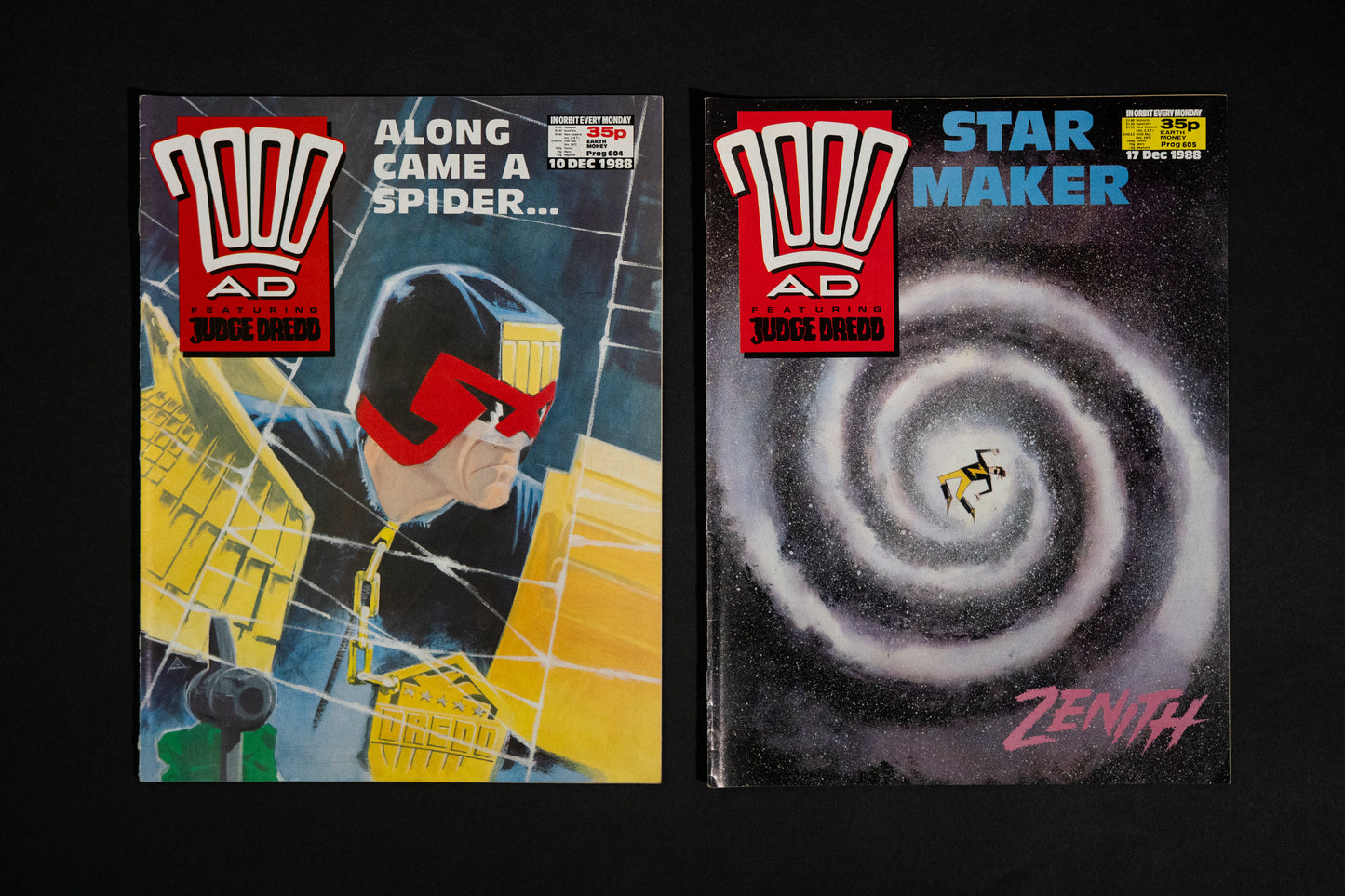 2000 AD #600-611 [1989] Vintage UK Comic Job Lot
