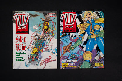 2000 AD #600-611 [1989] Vintage UK Comic Job Lot