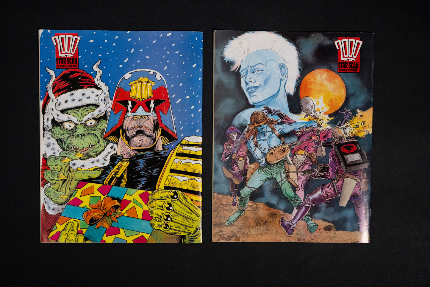 2000 AD #600-611 [1989] Vintage UK Comic Job Lot
