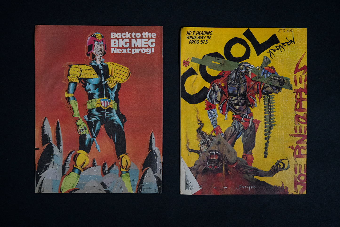 2000 AD #570-589 [1988] Vintage UK Comic Job Lot