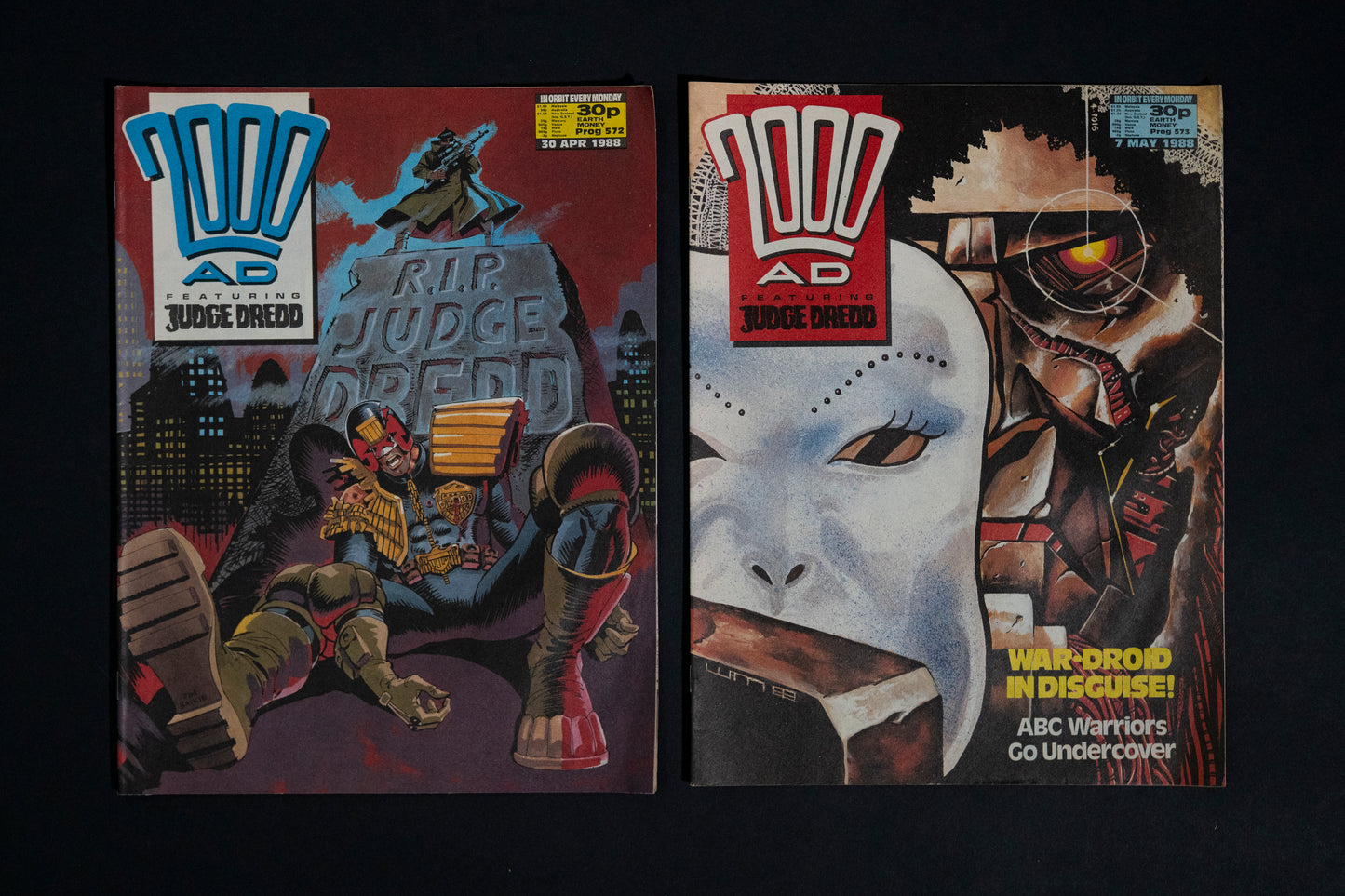 2000 AD #570-589 [1988] Vintage UK Comic Job Lot