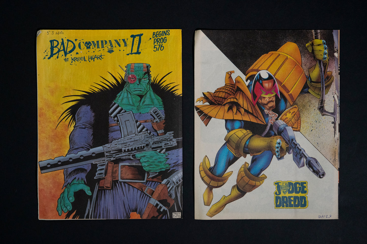 2000 AD #570-589 [1988] Vintage UK Comic Job Lot