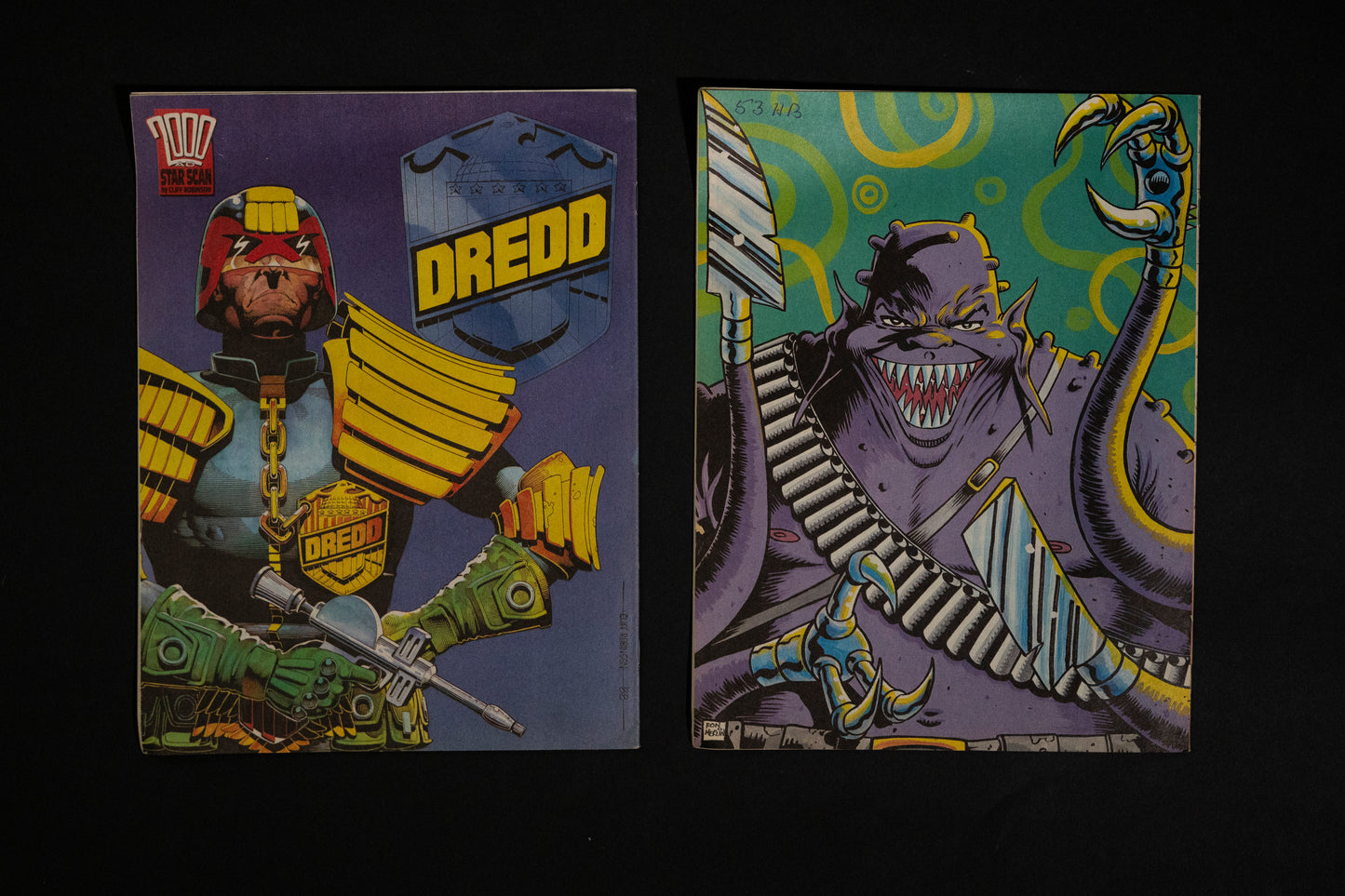 2000 AD #570-589 [1988] Vintage UK Comic Job Lot