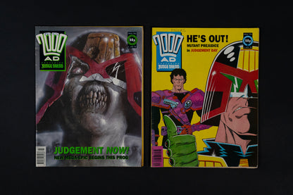2000 AD #751 757 762 774 786 794 & 796 [1991 1992] Vintage UK Comic Job Lot