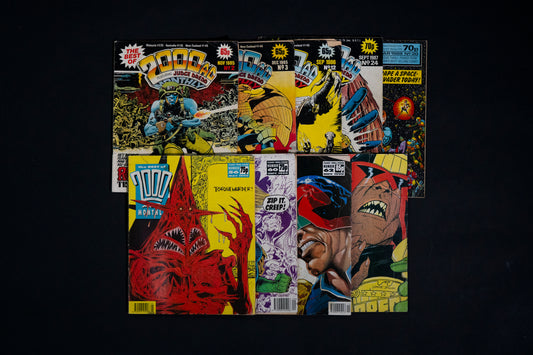 Best of 2000 AD Vintage UK Comic Job Lot, #2 3 12 24 30 56 60 62 67