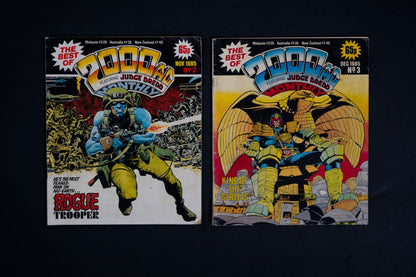 Best of 2000 AD Vintage UK Comic Job Lot, #2 3 12 24 30 56 60 62 67
