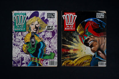 Best of 2000 AD Vintage UK Comic Job Lot, #2 3 12 24 30 56 60 62 67