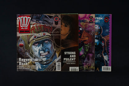 2000 AD #712-715 [1991] Vintage UK Comic Job Lot