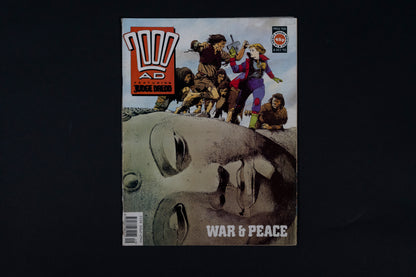 2000 AD #700 704 705 707 708 [1990] Vintage UK Comic Job Lot