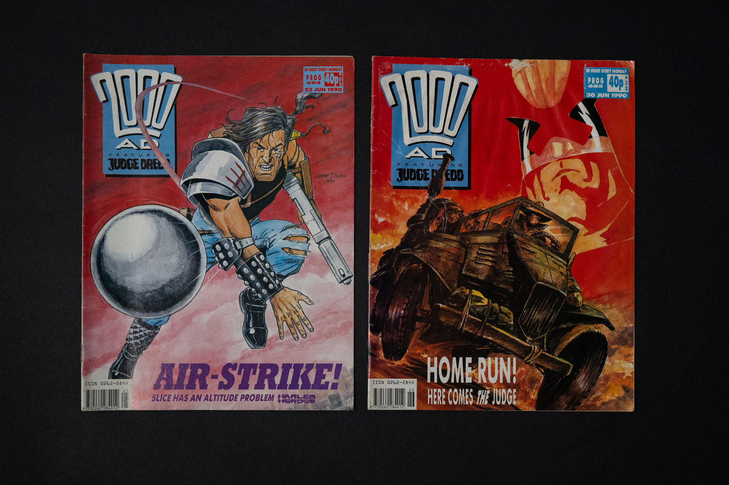 2000 AD #682-698 [1990] Vintage UK Comic Job Lot
