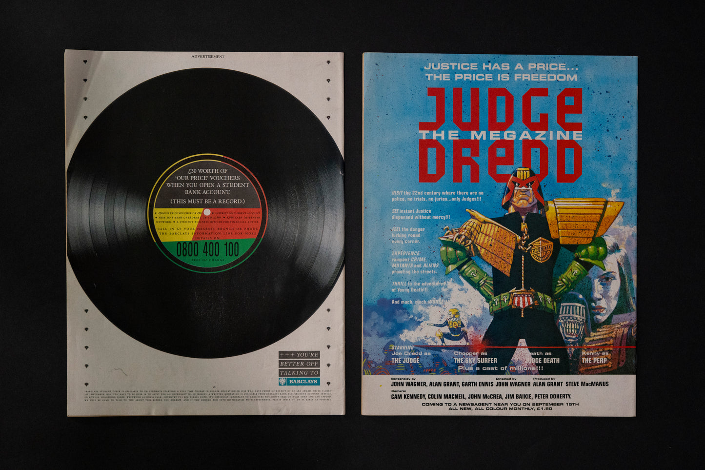 2000 AD #682-698 [1990] Vintage UK Comic Job Lot