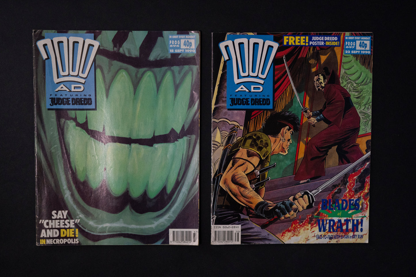 2000 AD #682-698 [1990] Vintage UK Comic Job Lot