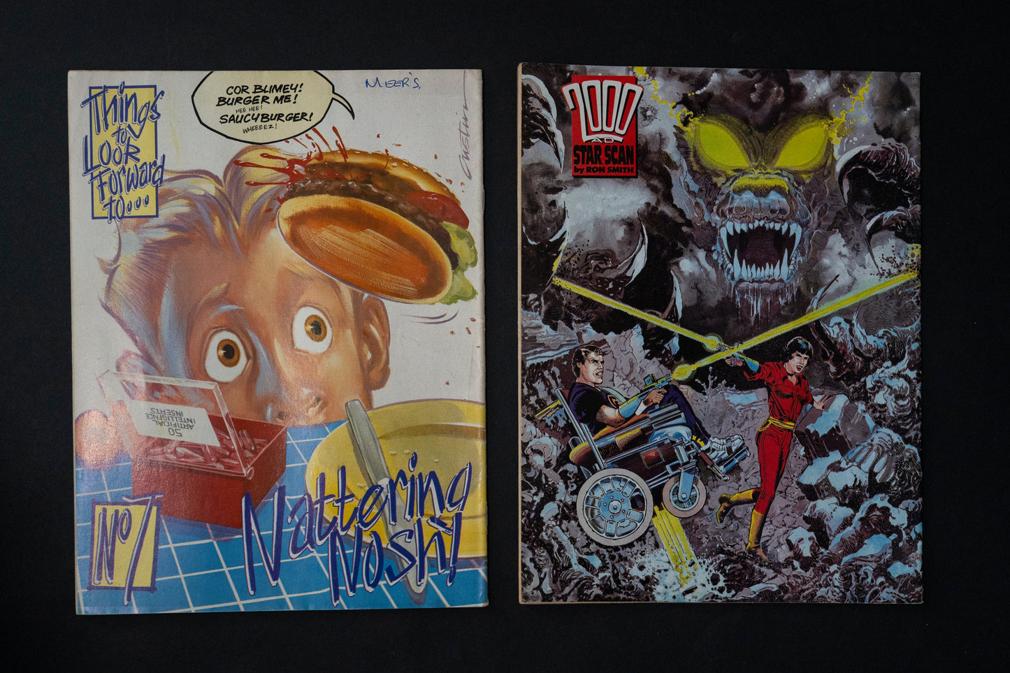 2000 AD #682-698 [1990] Vintage UK Comic Job Lot