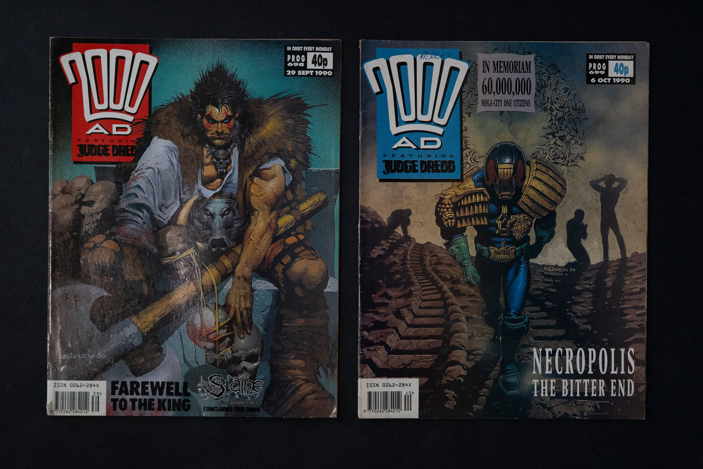 2000 AD #682-698 [1990] Vintage UK Comic Job Lot