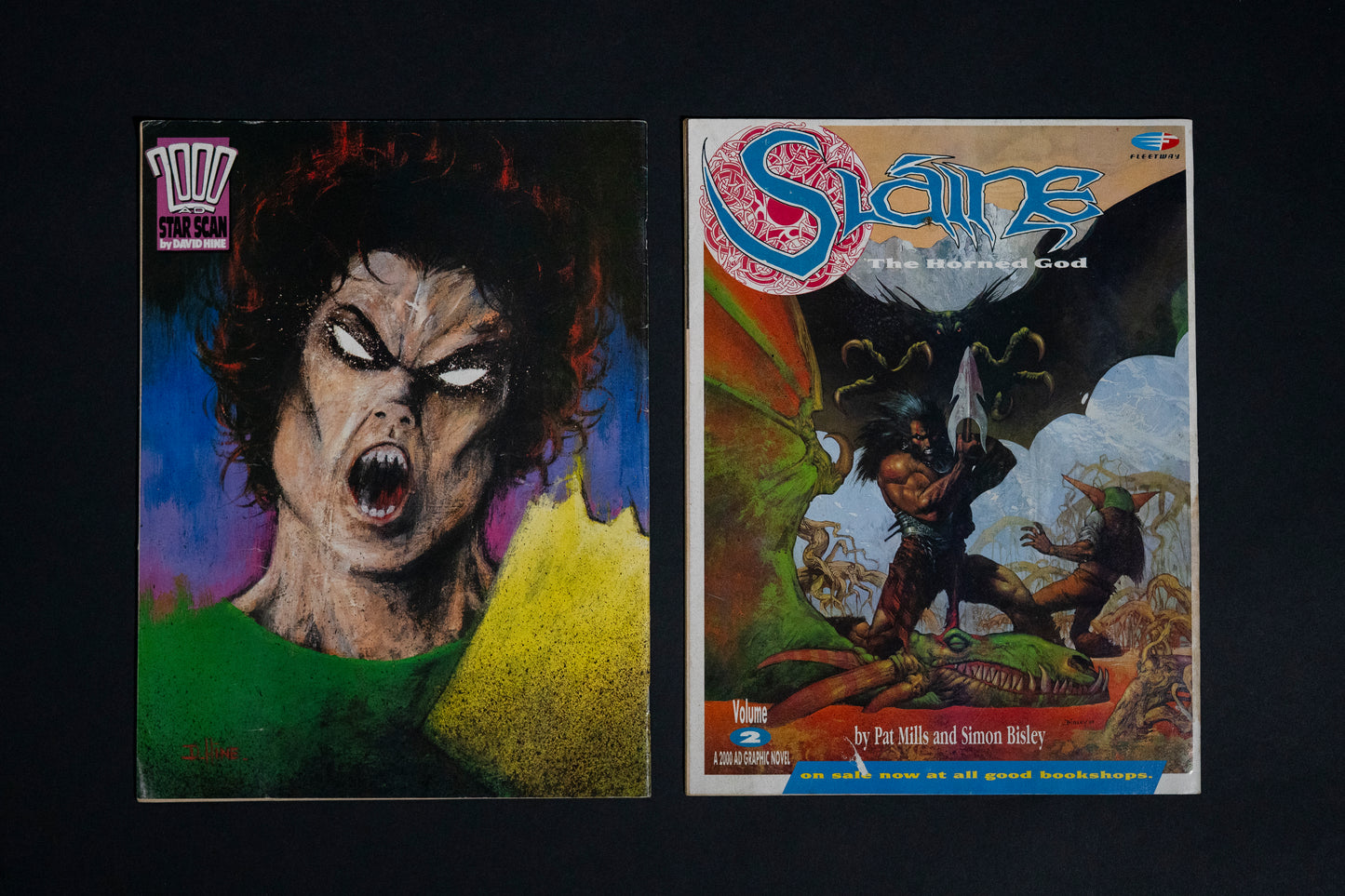 2000 AD #667-680 [1990] Vintage UK Comic Job Lot