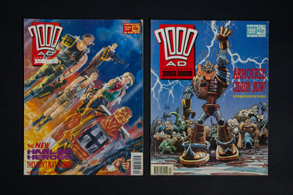 2000 AD #667-680 [1990] Vintage UK Comic Job Lot