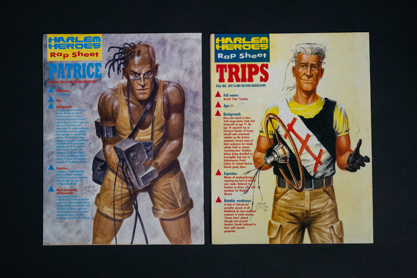 2000 AD #667-680 [1990] Vintage UK Comic Job Lot