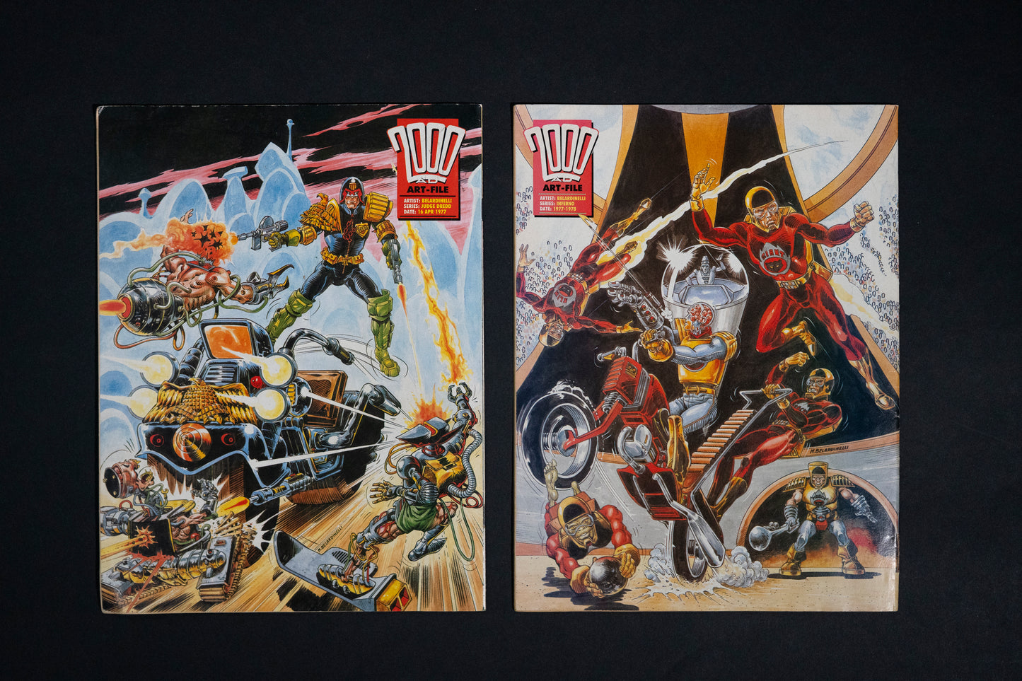 2000 AD #652-665 [1990] Vintage UK Comic Job Lot