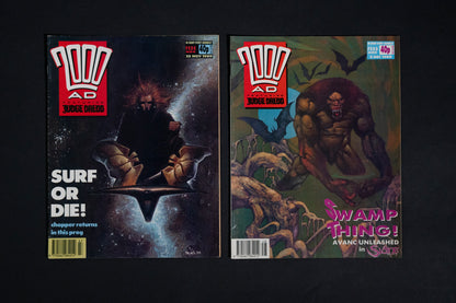 2000 AD #652-665 [1990] Vintage UK Comic Job Lot