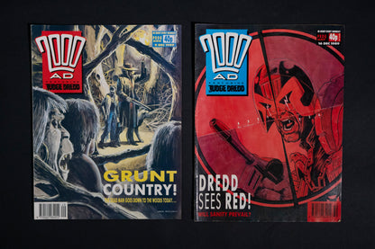2000 AD #652-665 [1990] Vintage UK Comic Job Lot