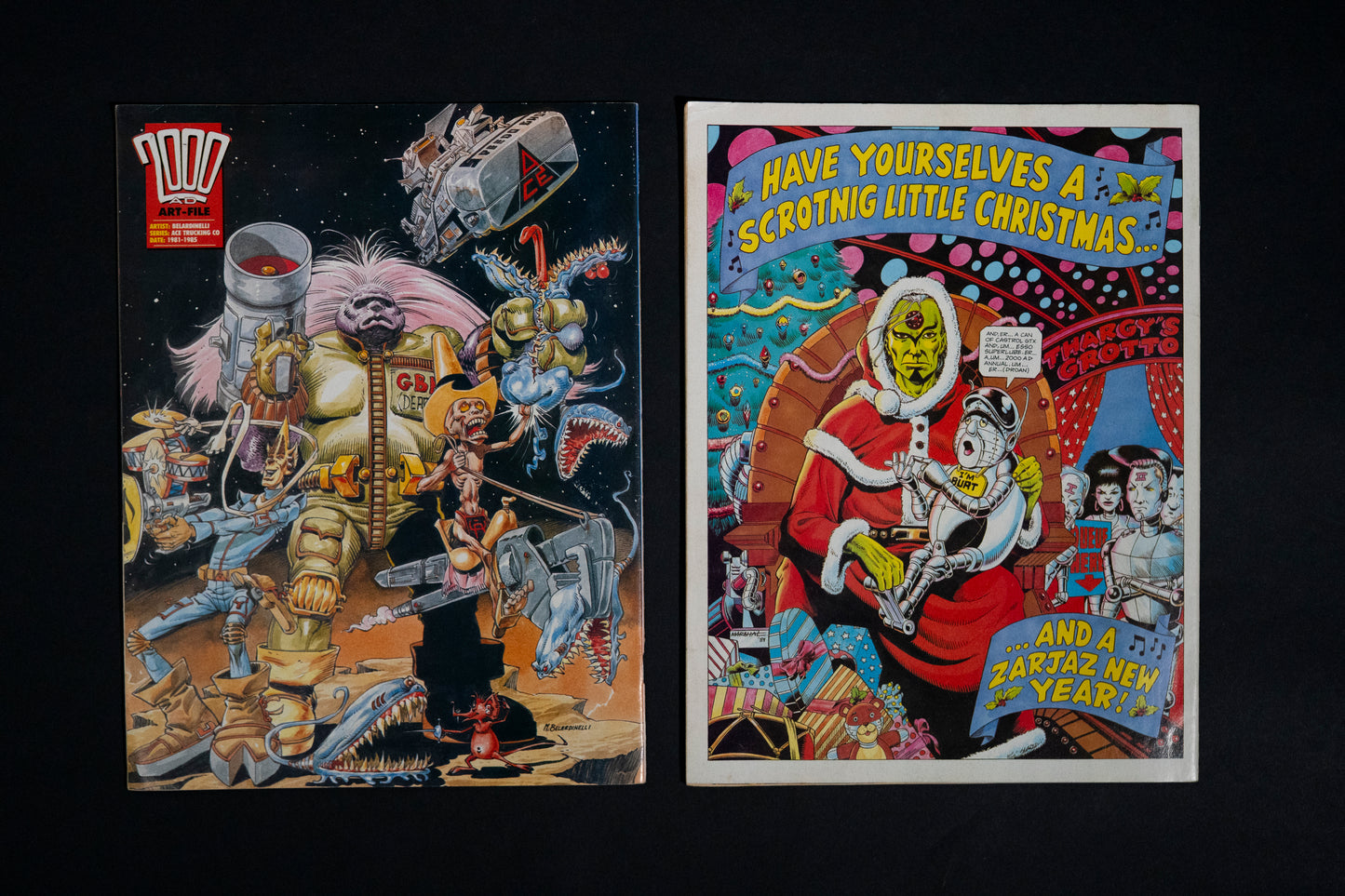2000 AD #652-665 [1990] Vintage UK Comic Job Lot