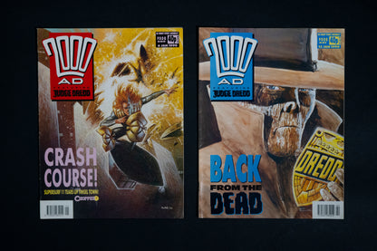 2000 AD #652-665 [1990] Vintage UK Comic Job Lot