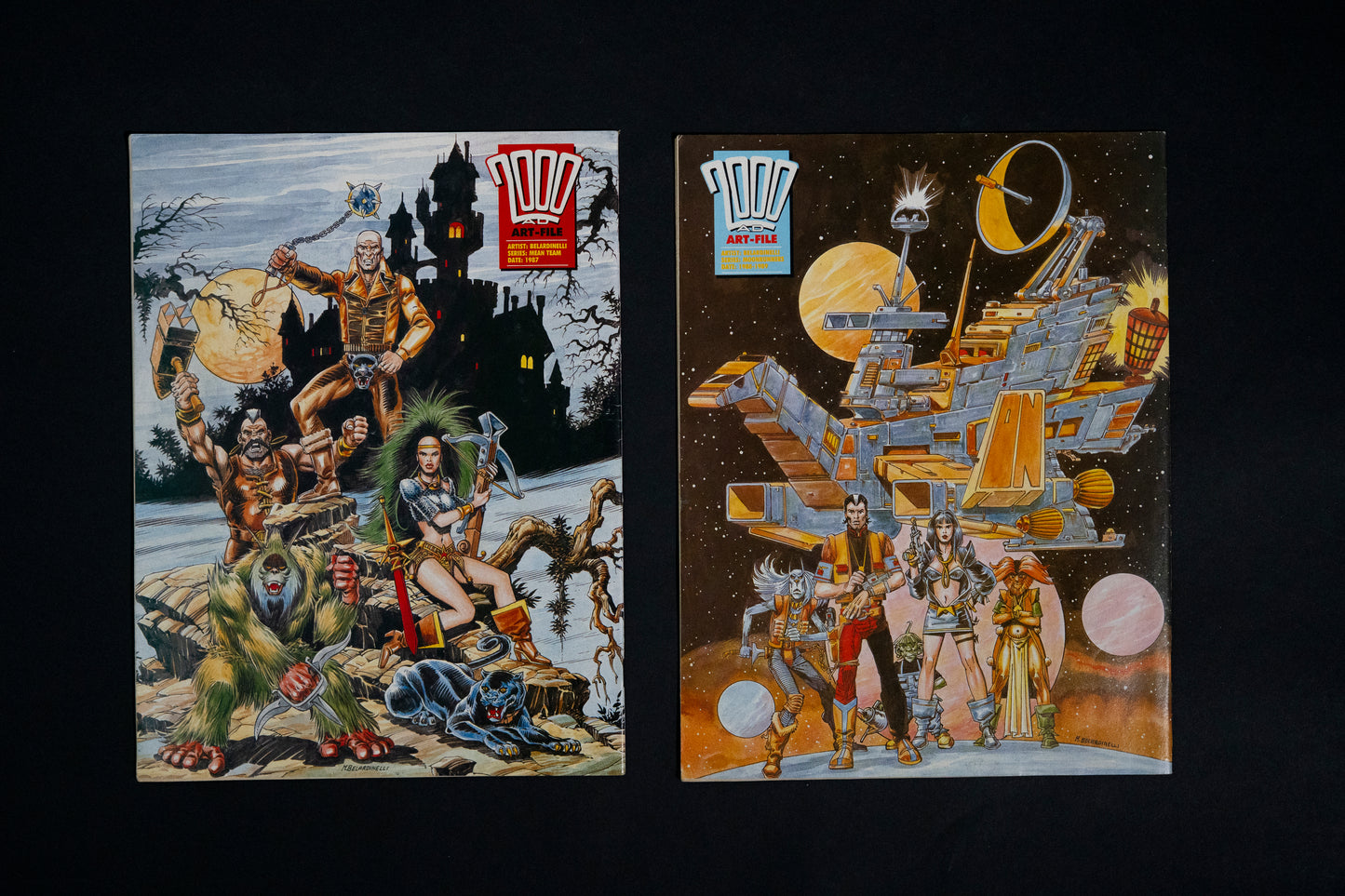 2000 AD #652-665 [1990] Vintage UK Comic Job Lot