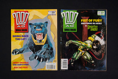 2000 AD #637-651 [1989] Vintage UK Comic Job Lot