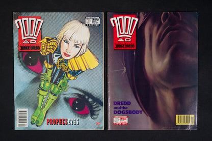 2000 AD #637-651 [1989] Vintage UK Comic Job Lot