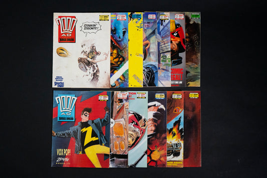 2000 AD #620-632 [1989] Vintage UK Comic Job Lot
