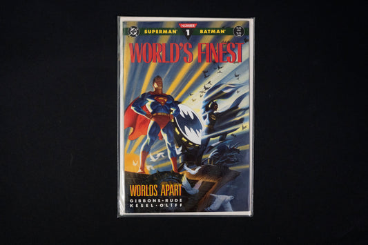 Worlds Finest, Superman, Batman, Worlds Apart, #1, DC Comics, 1990