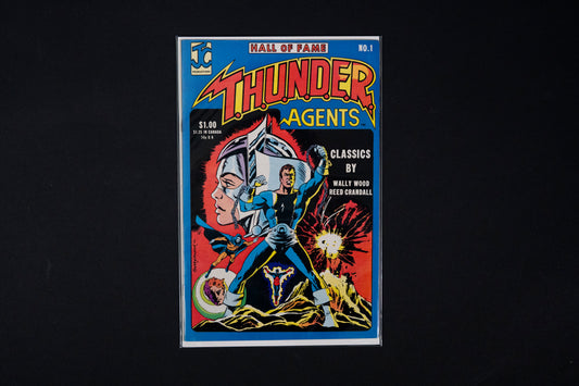 Hall of Fame, THUNDER Agents, #1, JC Productions Comics, 1983
