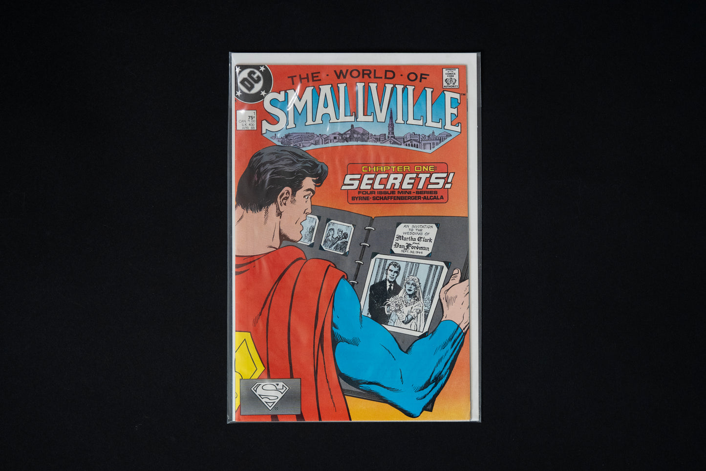 The World of Smallville, Superman, 1-4 Complete Set, DC Comics, 1988