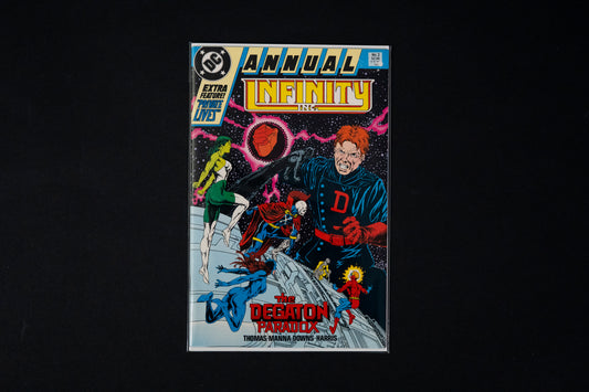 Infinity Inc, Annual #2, Degaton Paradox, DC Comics, 1988