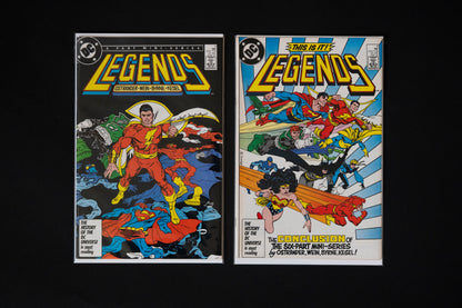 Legends, 6 part mini series 1-6 Complete Set, DC Comics, 1986