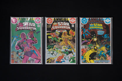 All Star Squadron, 1-67 Complete Set PLUS 3 Annuals, DC Comics, 1981-1987