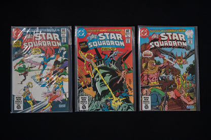 All Star Squadron, 1-67 Complete Set PLUS 3 Annuals, DC Comics, 1981-1987