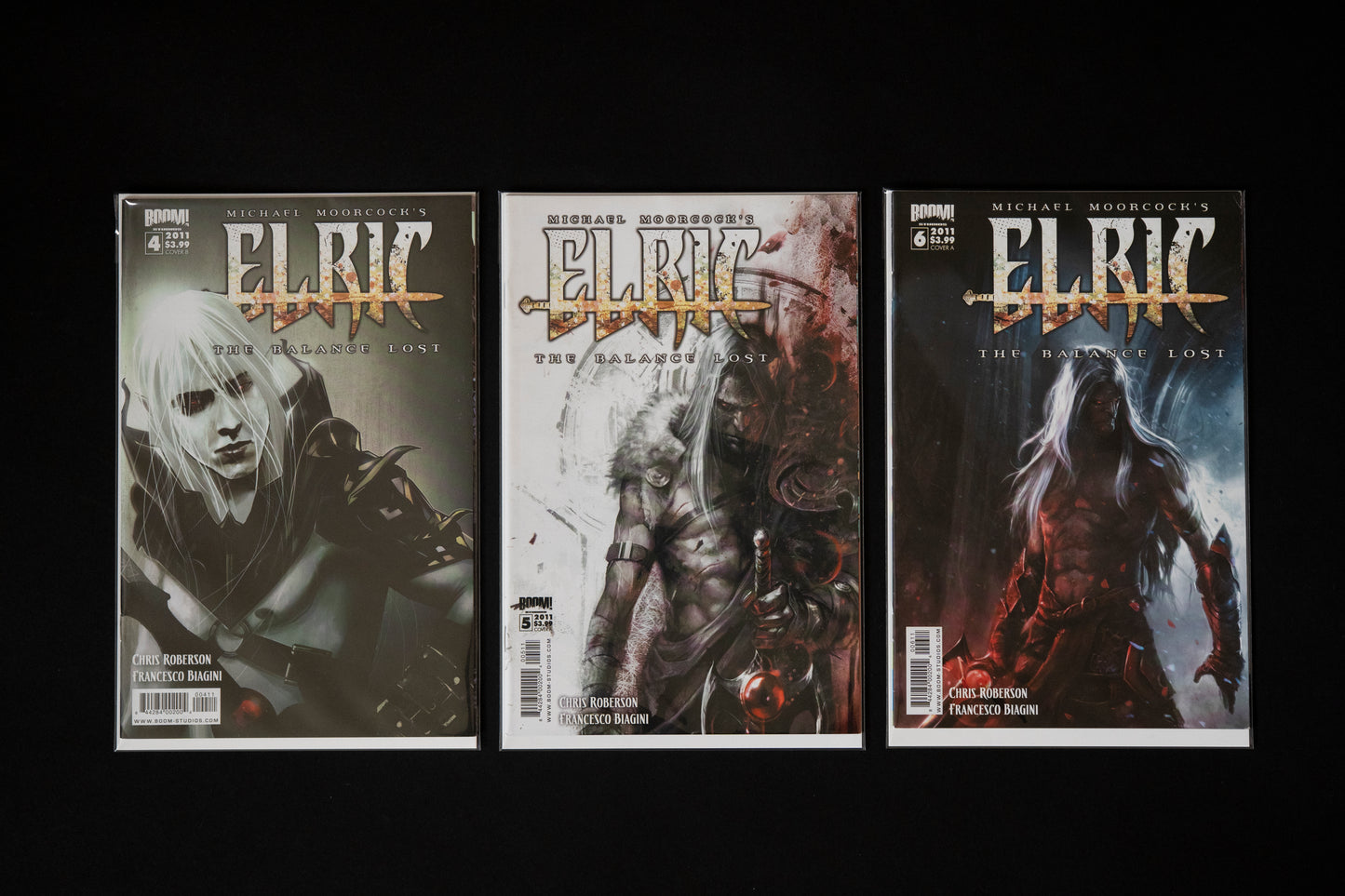 Elric, The Balance Lost, 1-12 Complete Set, Boom! Comics, 2011-2012