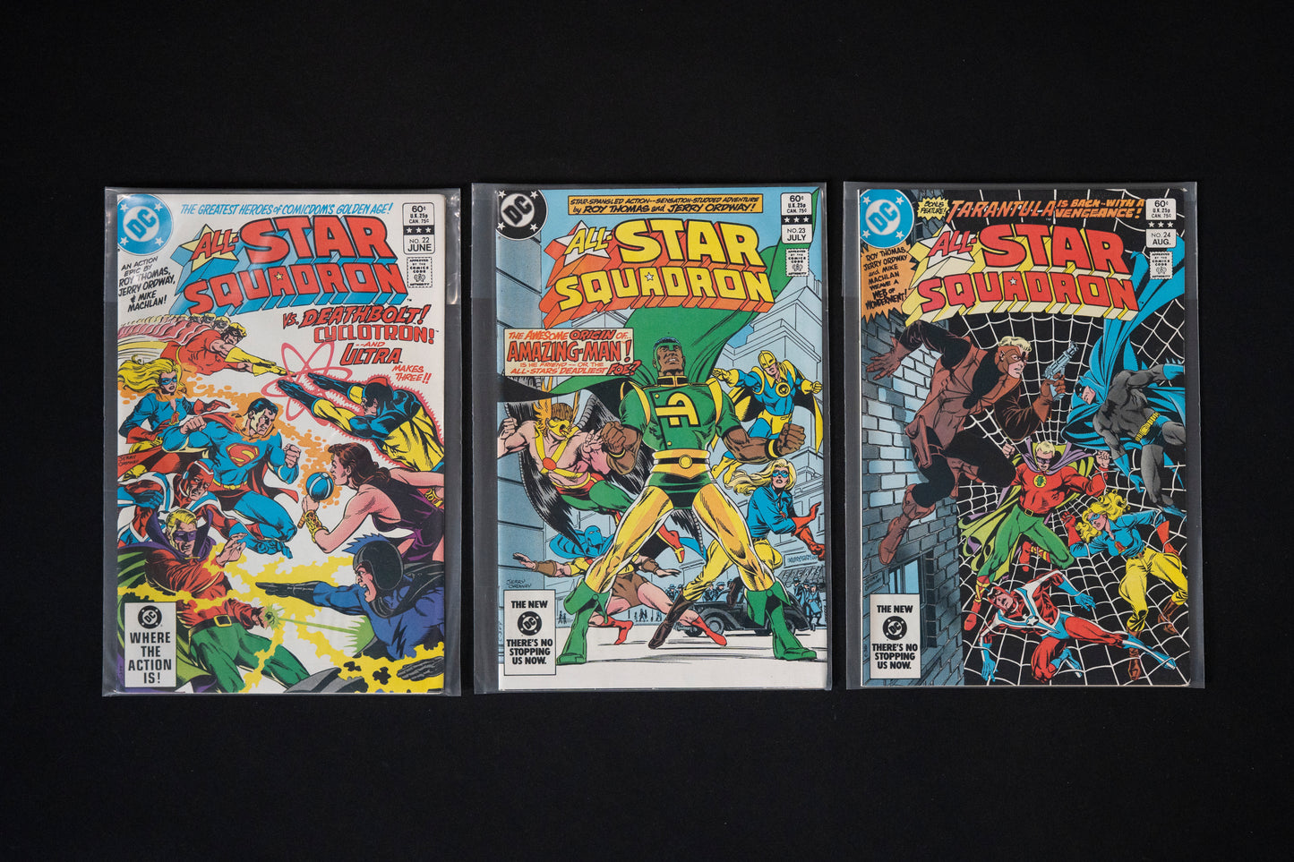 All Star Squadron, 1-67 Complete Set PLUS 3 Annuals, DC Comics, 1981-1987