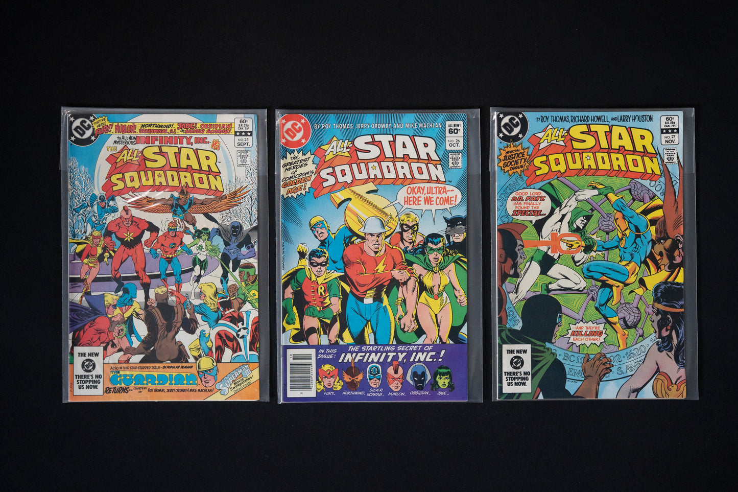 All Star Squadron, 1-67 Complete Set PLUS 3 Annuals, DC Comics, 1981-1987