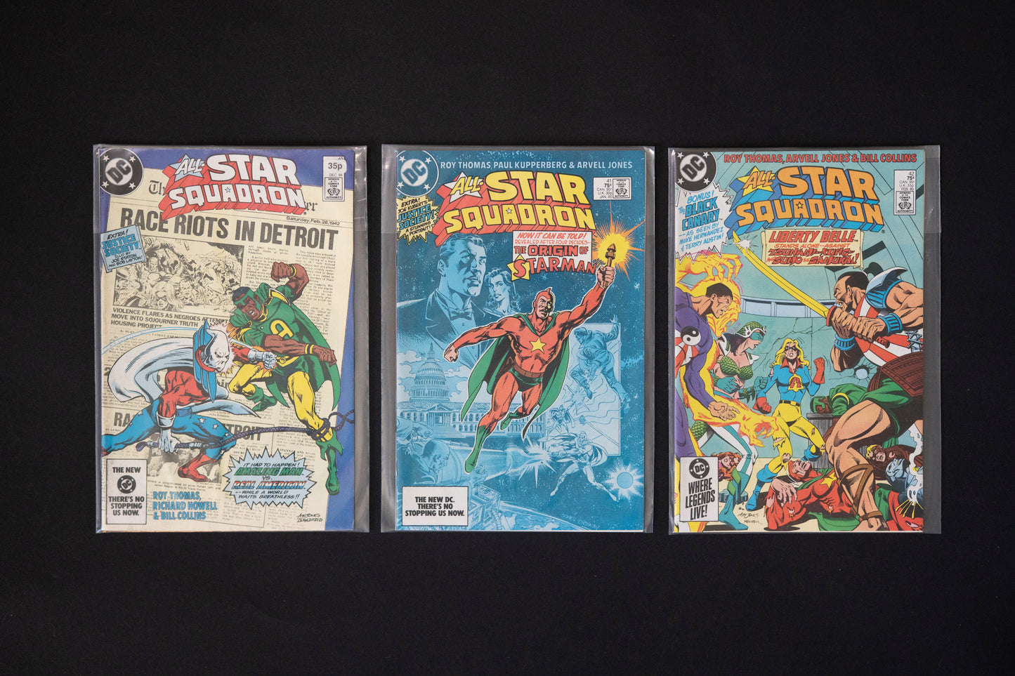 All Star Squadron, 1-67 Complete Set PLUS 3 Annuals, DC Comics, 1981-1987