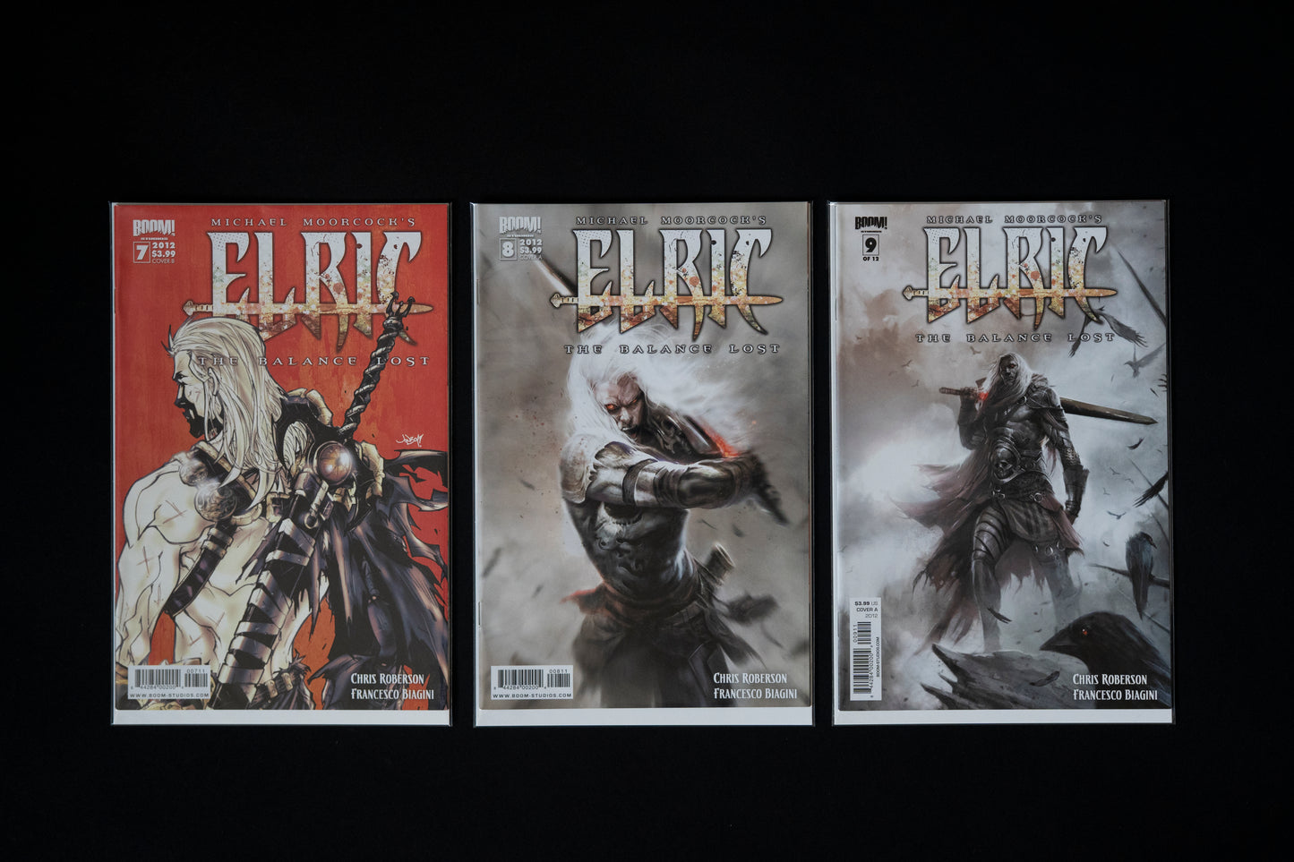 Elric, The Balance Lost, 1-12 Complete Set, Boom! Comics, 2011-2012