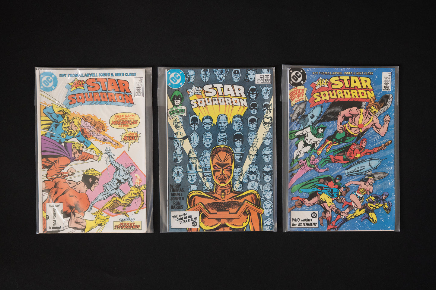 All Star Squadron, 1-67 Complete Set PLUS 3 Annuals, DC Comics, 1981-1987