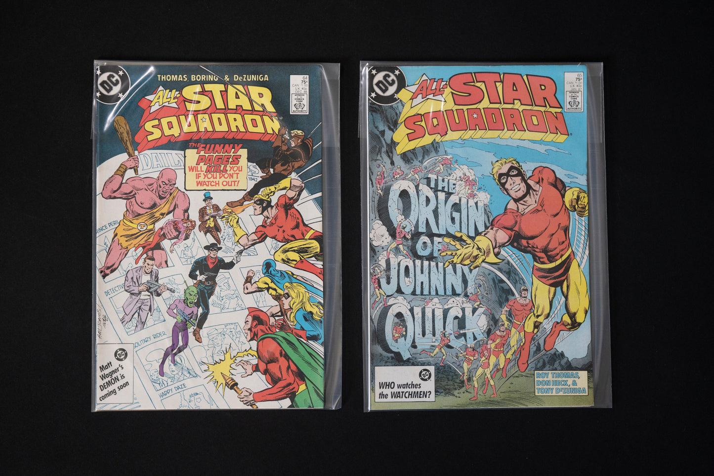 All Star Squadron, 1-67 Complete Set PLUS 3 Annuals, DC Comics, 1981-1987