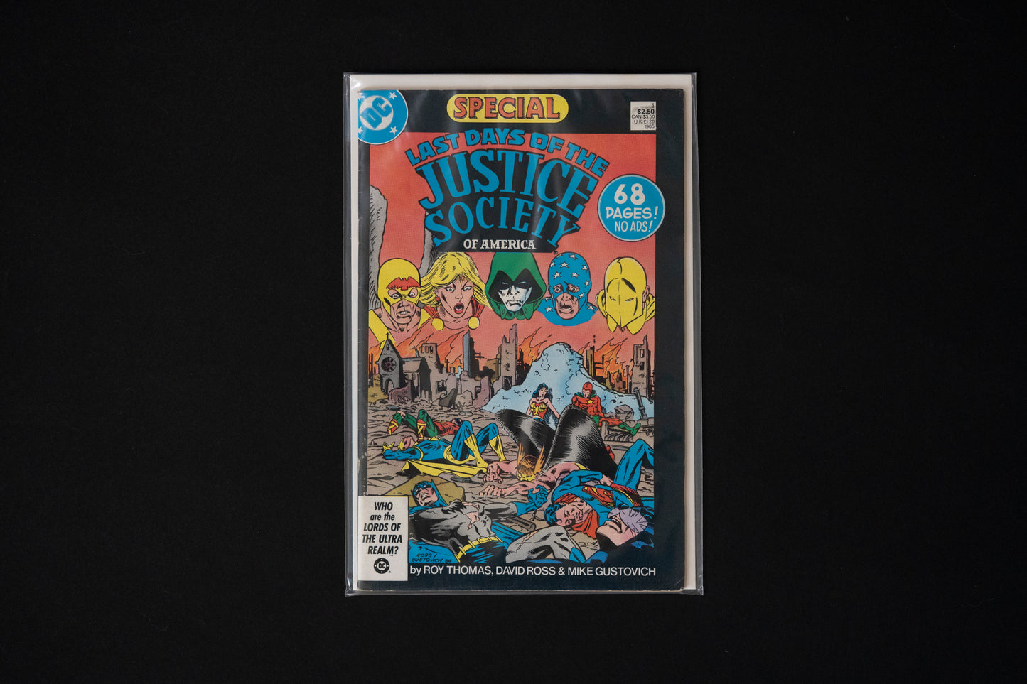 Last Days of the Justice Society of America, Special, #1, DC Comics, 1986  - Damage