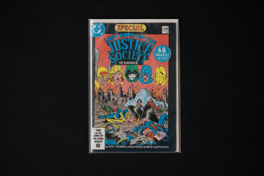 Last Days of the Justice Society of America, Special, #1, DC Comics, 1986  - Damage