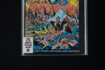 Last Days of the Justice Society of America, Special, #1, DC Comics, 1986  - Damage