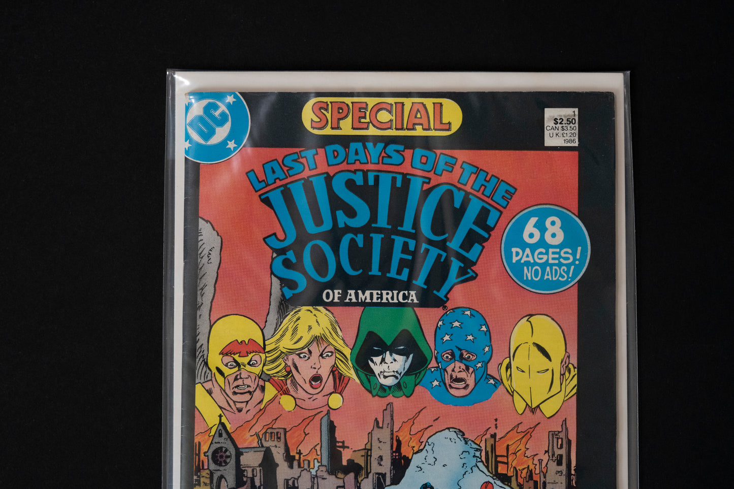 Last Days of the Justice Society of America, Special, #1, DC Comics, 1986  - Damage