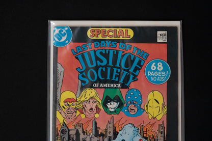 Last Days of the Justice Society of America, Special, #1, DC Comics, 1986  - Damage