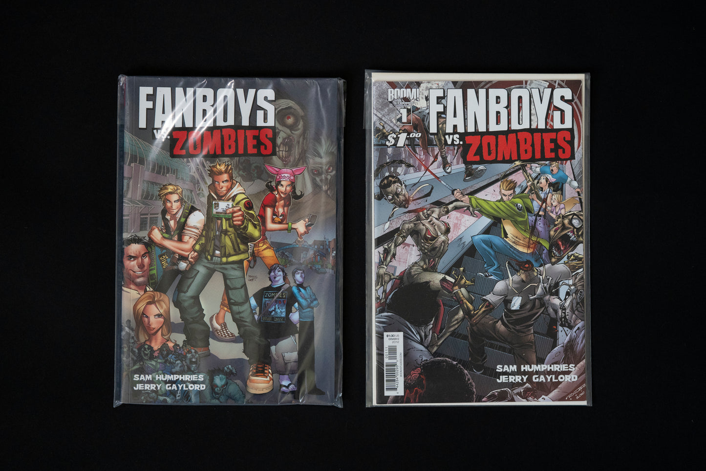 Fanboy Vs. Zombies, #1 Comic Book and Volume 1 Book, Boom! Comics, 2012